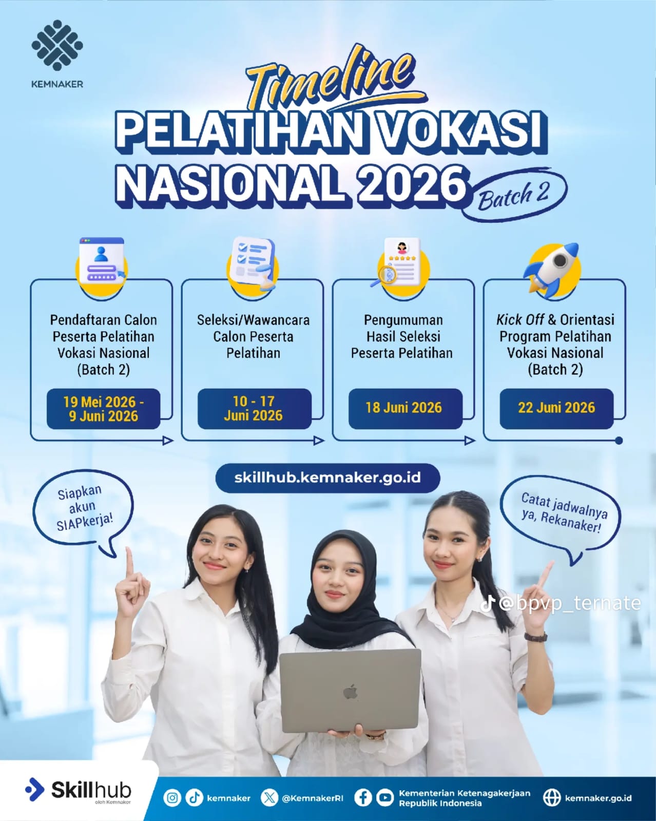 Pelatihan Vokasi Nasional Batch 2